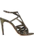 Jean-michel Cazabat Polka Dot Strappy Sandals