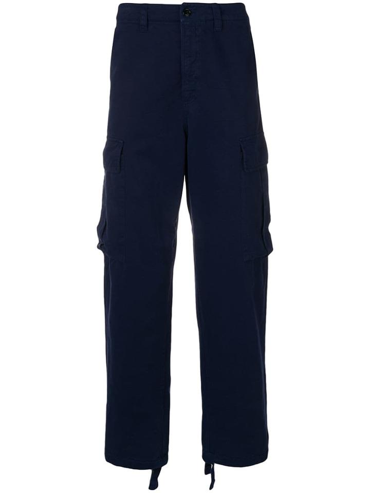 Acne Studios Workwear Cargo Trousers - Blue