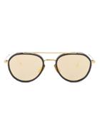 Thom Browne Eyewear Round Frame Sunglasses - Black