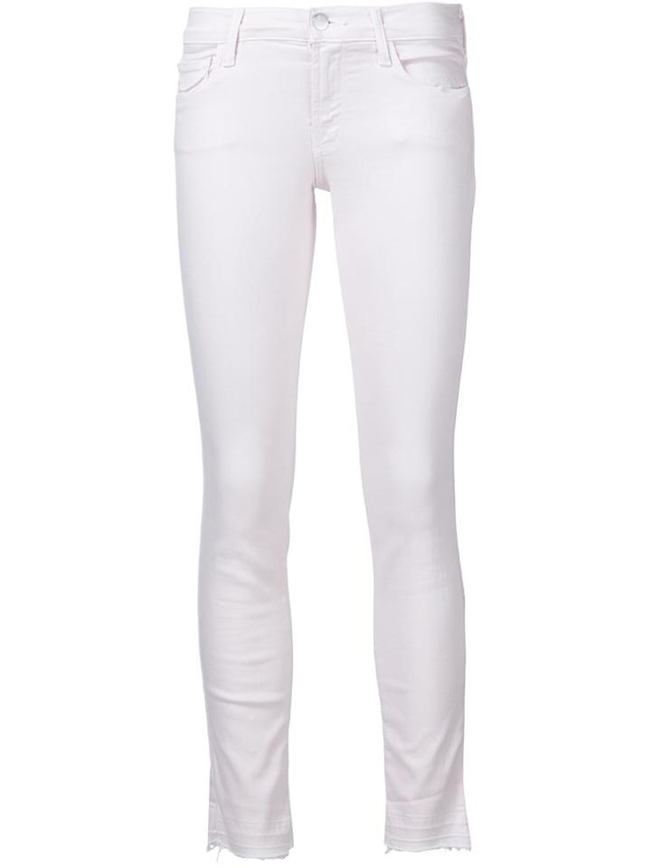 J Brand Skinny Jeans, Women's, Size: 29, White, Cotton/spandex/elastane