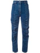 Y / Project Cropped Jeans, Women's, Size: 38, Blue, Cotton