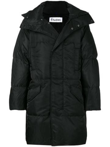 Études Ruin Puffer Coat - Black