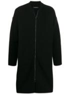 Falke Xipped-up Sweat Coat - Black