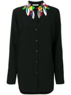 Christopher Kane Embellished Collar Shirt - Black