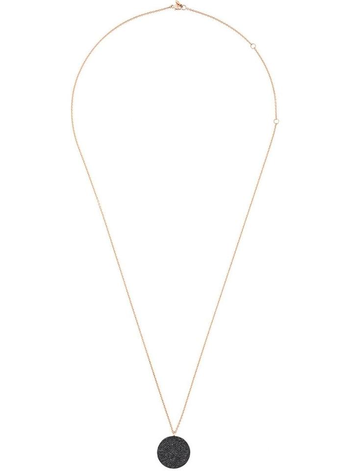 Astley Clarke Large Icon Diamond Pendant Necklace - Black