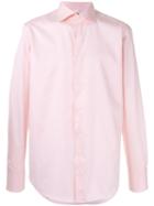 Canali - Striped Shirt - Men - Cotton - 41, Pink/purple, Cotton