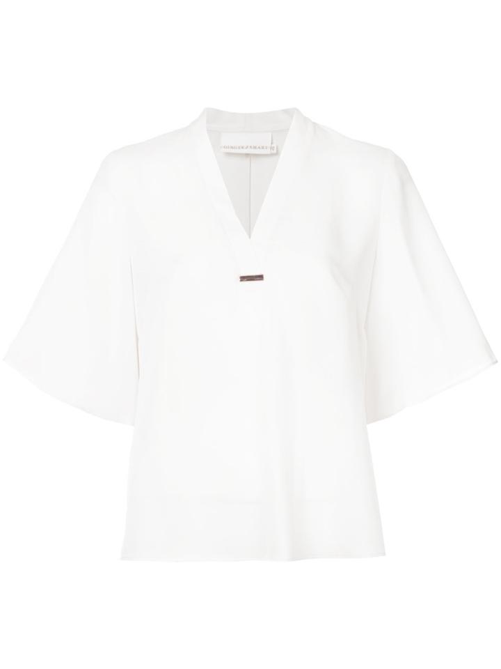 Ginger & Smart Secret Vice Blouse - White