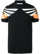 Givenchy Graphic Print Polo Shirt, Men's, Size: Medium, Black, Cotton