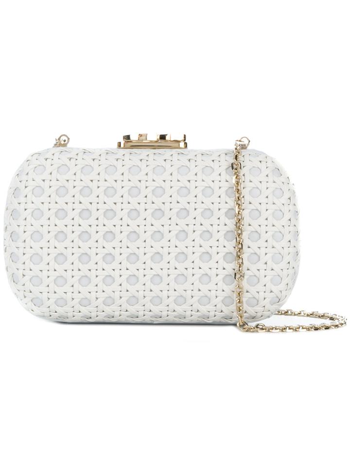 Corto Moltedo Susan C Star Clutch - White