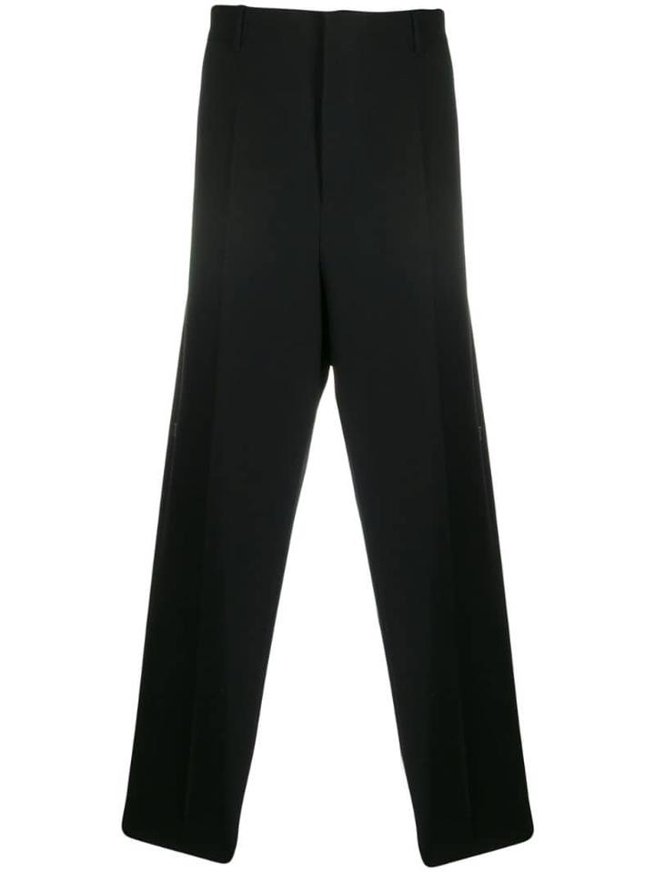 Jil Sander Tailored Straight Trousers - Black