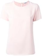 P.a.r.o.s.h. Slit Back T-shirt, Women's, Pink/purple, Polyester