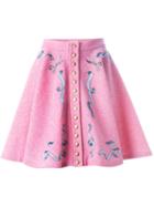 Olympia Le-tan Printed Mini Full Skirt