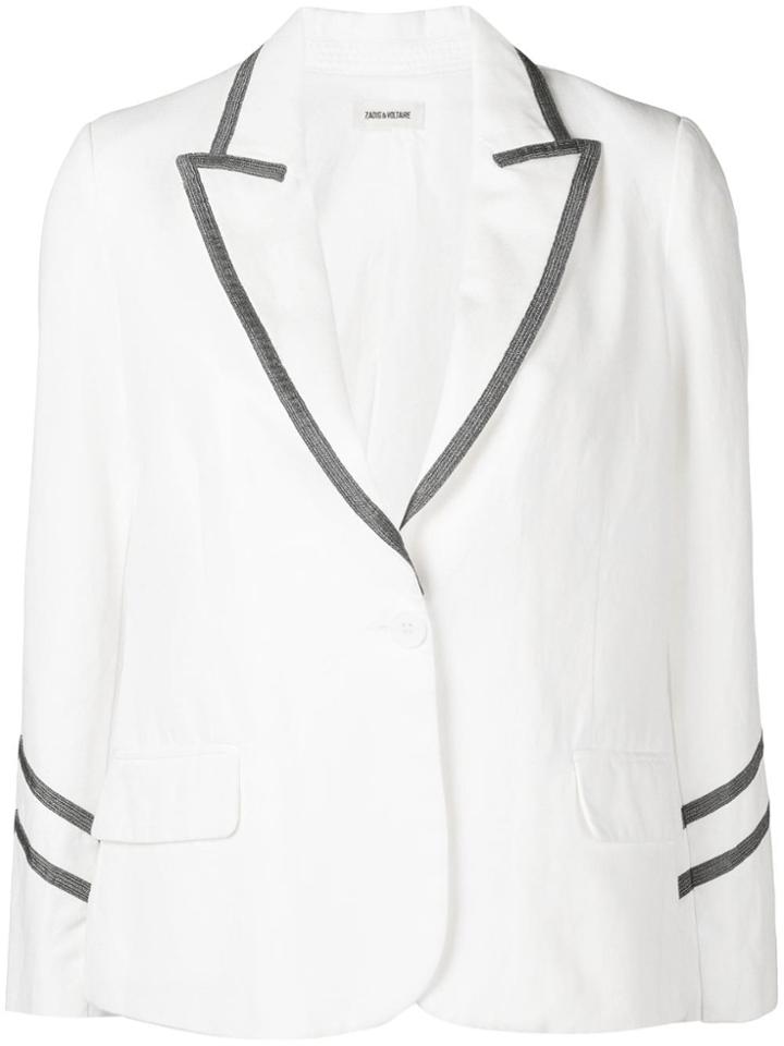 Zadig & Voltaire Victor Jacket - White