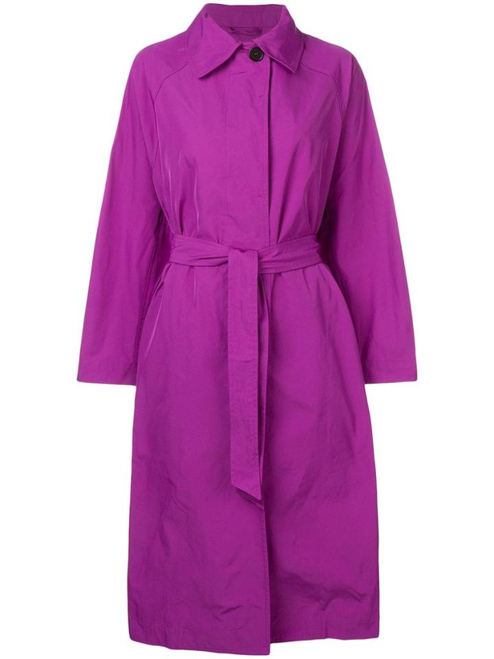 Isabel Marant Étoile Debra Trench Coat - Purple