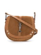 Xaa Shoulder Bag, Women's, Brown, Leather/suede