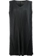 Pleats Please By Issey Miyake - Pleated Tunic - Women - Polyester - 3, Women's, Black, Polyester