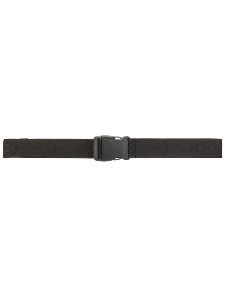 Marcelo Burlon County Of Milan Embossed Logo Belt - Black