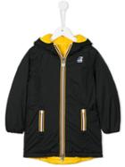 K Way Kids Reversible Padded Jacket, Girl's, Size: 12 Yrs, Black