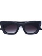 Kuboraum 'mask F2' Sunglasses, Adult Unisex, Black, Acetate