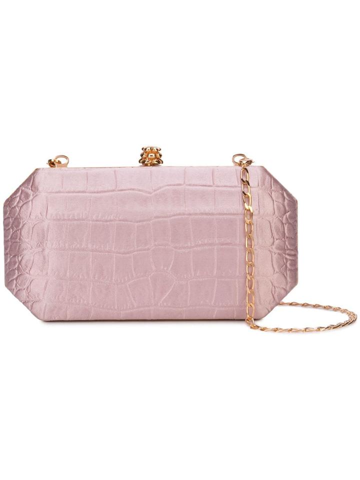 Tyler Ellis Perry Clutch Bag - Pink