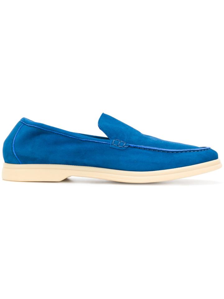 Andrea Ventura Sailor Loafers - Blue