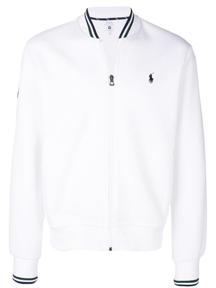 Polo Ralph Lauren Front Zip Jacket - White