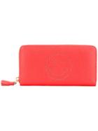 Anya Hindmarch Zip Around Wink Wallet - Pink & Purple