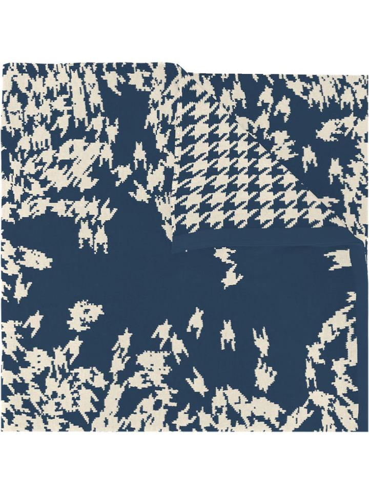 Umd - Umd X Moniker Merino Scarf - Women - Merino - One Size, Blue, Merino