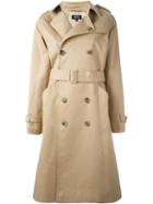A.p.c. 'greta' Coat, Women's, Size: 38, Nude/neutrals, Cotton/viscose