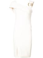 Haney Fitted Cocktail Dress - White