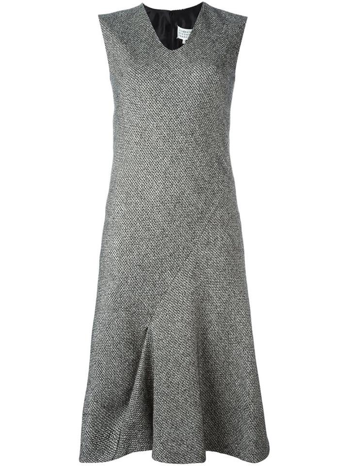 Maison Margiela Pleat Detail Shift Dress