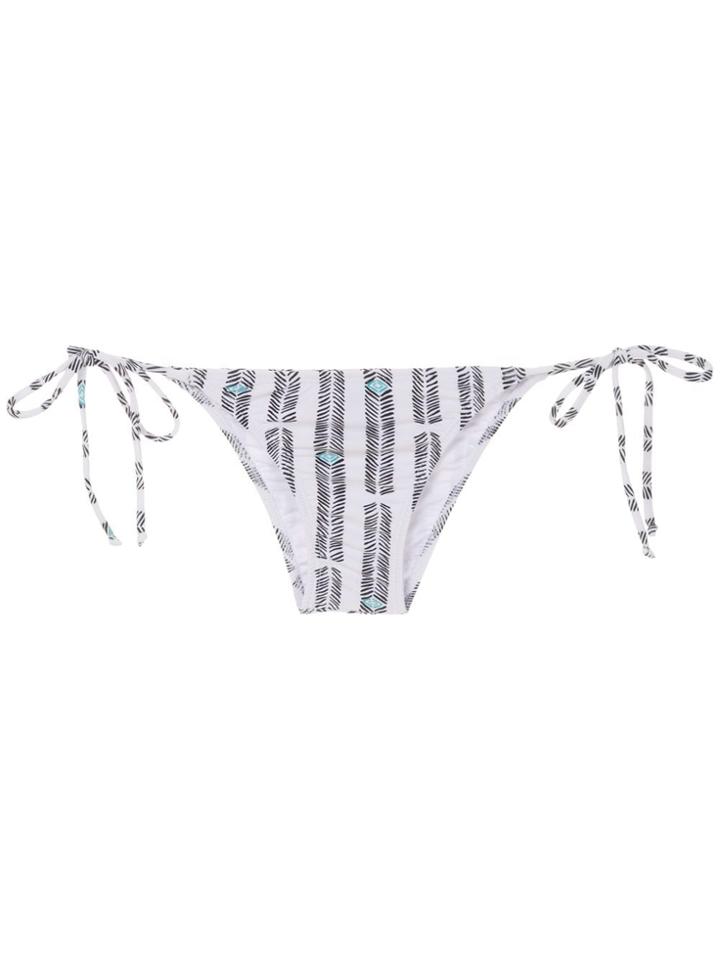 Lygia & Nanny Calça Thai Estampada - White
