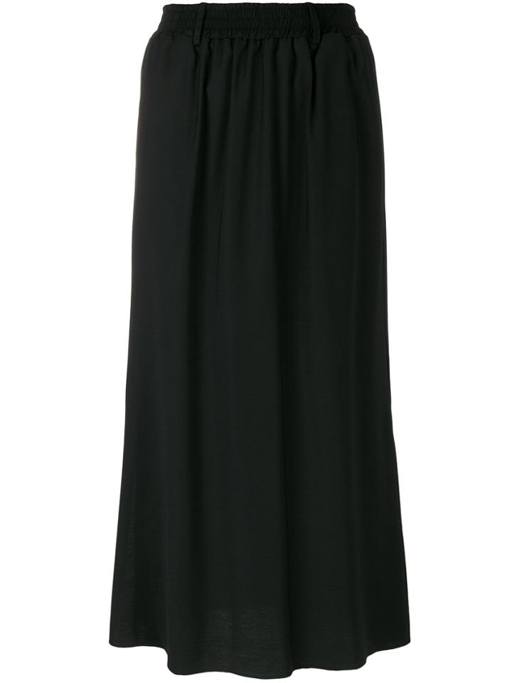 Marcha Daisy Midi Skirt - Black