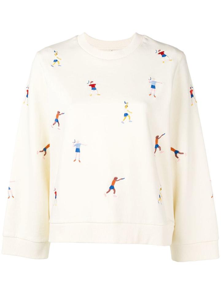 Henrik Vibskov Bounce Back Sweatshirt - White