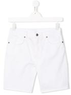 Burberry Kids Relaxed Fit Shorts - White