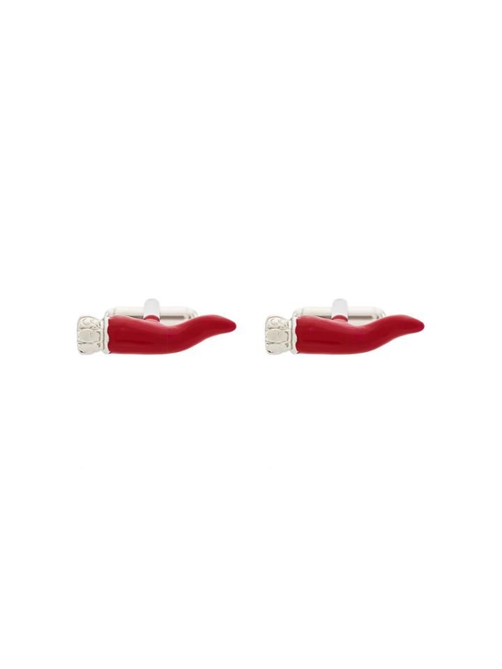 Fefè Jalapeno Cufflinks - Red