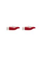 Fefè Jalapeno Cufflinks - Red