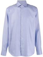 Boss Hugo Boss Micro Texture Button Shirt - Blue