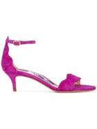 Marion Parke Kitten Heel Sandals - Purple