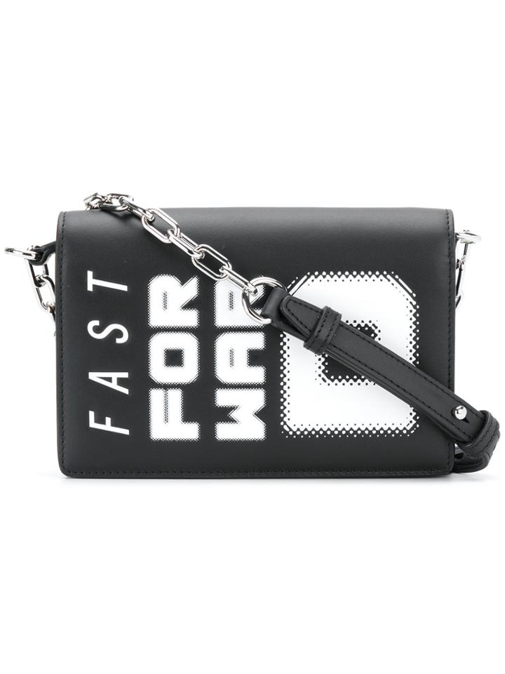 Alexander Wang Atttica Fast Forward Crossbody Bag - Black