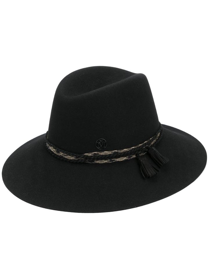 Maison Michel Classic Tassel Hat - Black