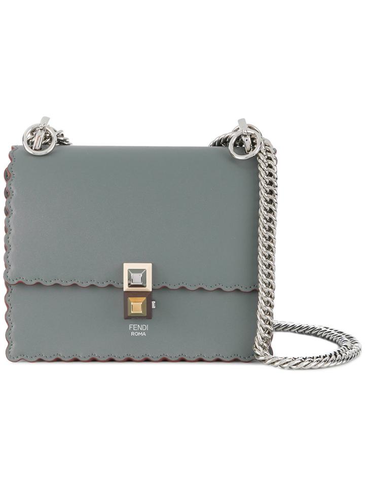 Fendi Small Kan I Bag - Grey