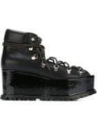 Sacai Platform Lace-up Boots