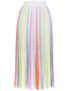 Cecilia Prado Knit Alice Midi Skirt - Multicolour