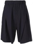 Yoshiokubo Tuck Shorts - Blue