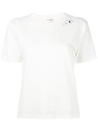 Saint Laurent Short Sleeve T-shirt - White