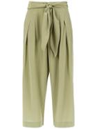 Andrea Marques Belted Culottes - Green