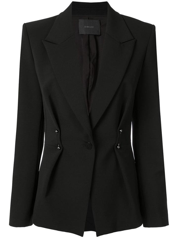 Dion Lee Barball Density Blazer - Black