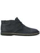 Camper Lace-up Ankle Boots - Black