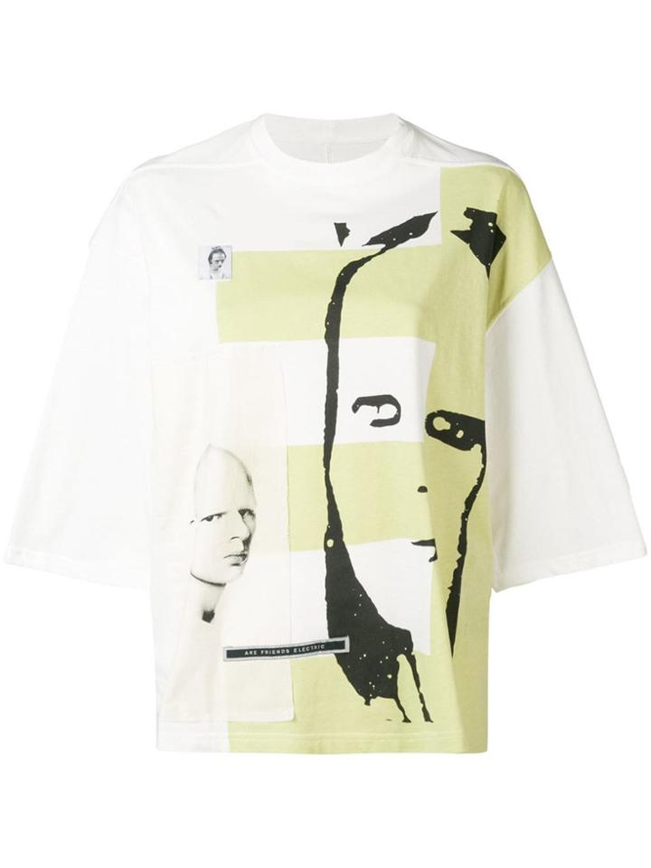 Rick Owens Drkshdw Electric T-shirt - White